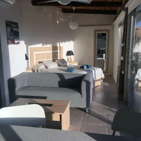 Nyaraló Spectacular Studio & Terrace Next To The Ocean El Rosario